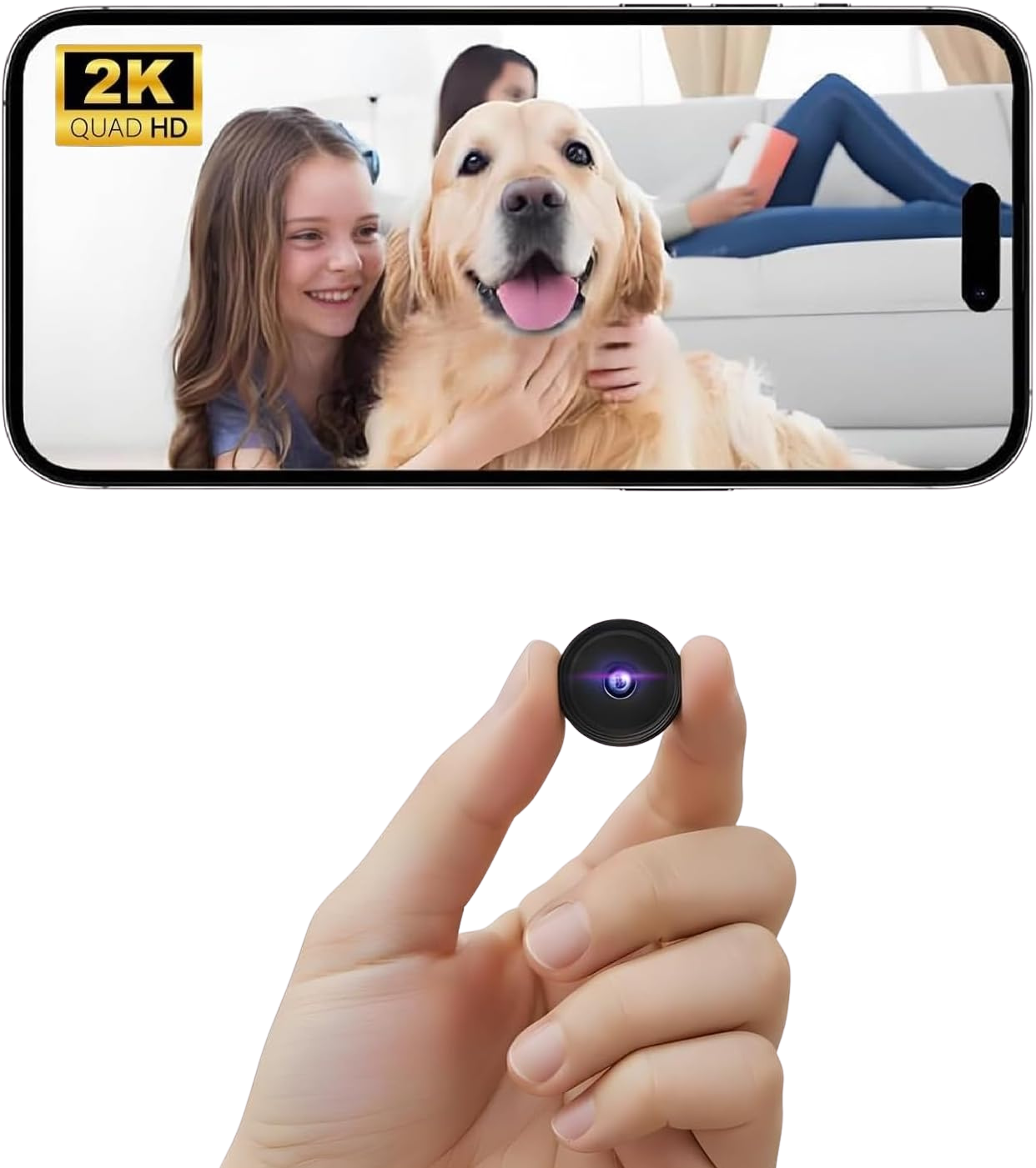 Mini IP Camera HD 1080P Covert Small Nanny